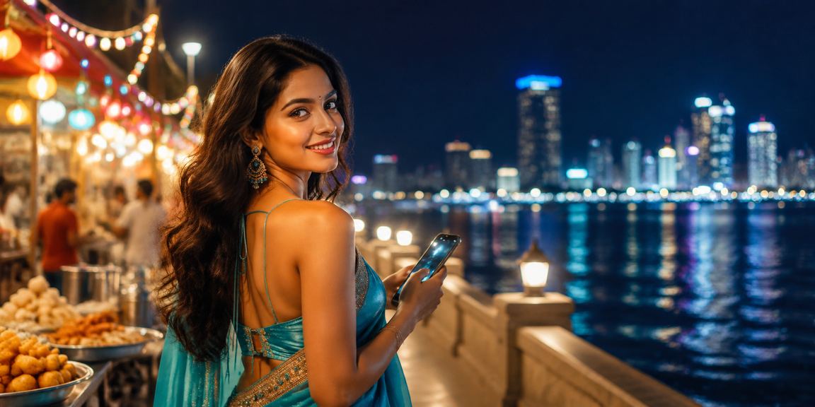 Bangalore MG Road vibrant city nightlife as entertainment backdrop